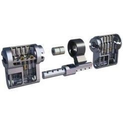 Barillet De Porte Abus Bravus 4000 MX 30x45 - Alu 10 Barillet De Porte Abus Bravus 4000 MX 30x45 - Alu -ABUS store 10717908 4