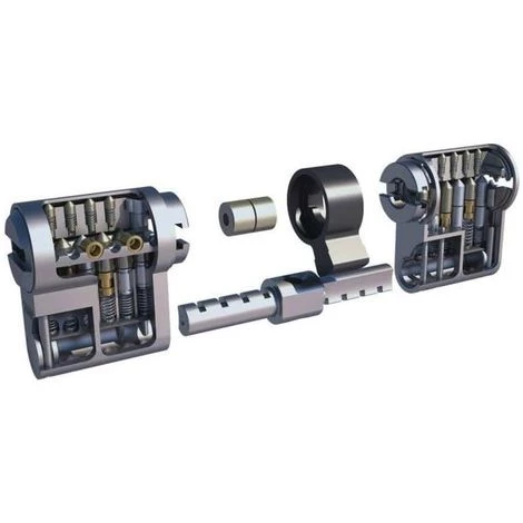 Barillet De Porte Abus Bravus 4000 MX 30x45 - Alu 6 Barillet De Porte Abus Bravus 4000 MX 30x45 - Alu – Image 4