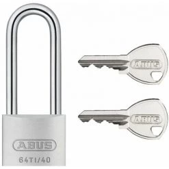 Cadenas Abus Extérieur 64 Titalium Anse 4 Cm - Alu -ABUS store 10813609 3