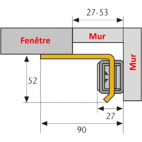 ABUS Verrou De Fenêtre SW20 Spécial Fixation D'angle Blanc - Blanc 7 ABUS Verrou De Fenêtre SW20 Spécial Fixation D'angle Blanc - Blanc – Image 5