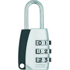 ABUS Cadenas à Chiffre Zinc 20mm Black & White Sous Blister