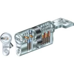 ABUS Cylindre De Haute Sûreté Bravus 2000 4 Clés Réversibles 30 X 50 Mm -ABUS store 19007755 3