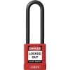 ABUS Cadenas De Consignation Varié 40 Mm Anse Isolée En 76 Mm Coloris Jaune -ABUS store 19242326 1