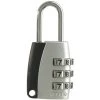 Cadenas Noir / Aluminium à Combinaison Interchangeable Série 155 Abus - Anse Hauteur 19,5 Mm - Diamètre 5 Mm