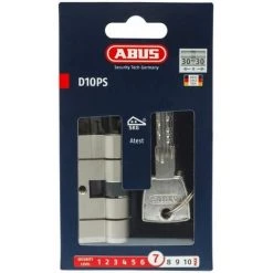 Cylindre Serrure Abus D10PS Haute Protection 30x10 - Alu -ABUS store 26942400 4