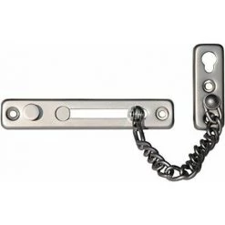 Abus SK175 C B 59689 Chaînette De Porte Nickelé Mat