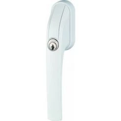 ABUS 485183 FG300 W SB Poignée De Fenêtre Verrouillable Blanc