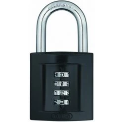 Cadenas 50mm Zamac Combi Noir Blis - ABUS