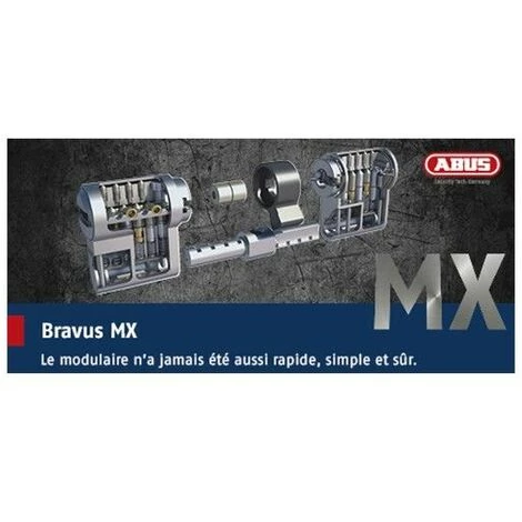 ABUS Cylindre Modulaire BRAVUS Pack 1 CG69130 - CG69130 3 ABUS Cylindre Modulaire BRAVUS Pack 1 CG69130 - CG69130