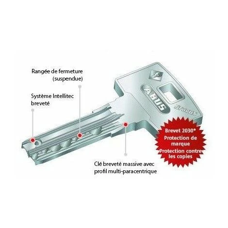 ABUS Cylindre Modulaire BRAVUS Pack 2 CG69131 - CG69131 6 ABUS Cylindre Modulaire BRAVUS Pack 2 CG69131 - CG69131 – Image 4