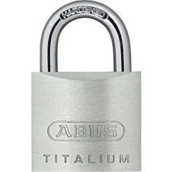Cadenas à Archet Court De Sécurité 20Mm Aluminium Titalium Abus 54Ti/20