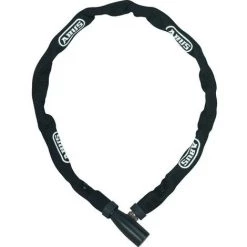 Cadenas Antivol Pour Vélo Avec Chaîne De Sécurité Niveau 3 Ø4Mm Lgo 110Cm Abus 1500/110 Web Noir