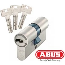 Cylindre De Serrure Haute Sécurité ABUS BRAVUS 4000 40x10 - Alu -ABUS store 36598796 3