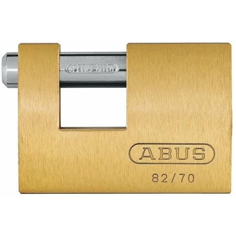 Abus - Cadenas En Laiton Monobloc 82-70 Mm 3 Abus - Cadenas En Laiton Monobloc 82-70 Mm