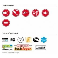 Abus - Bloque-disque Granit Detecto XPlus 8077 II Orange Pêne 19 Mm -ABUS store 36811012 3