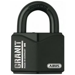 ABUS Cadenas à Cylindre 37/55 B / SB Largeur Du Corps De Serrure 62,5 Mm En Acier Inoxydable Avec Différentes Clés