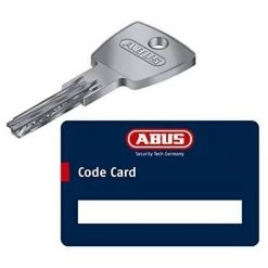 Cylindre De S�curit� � Double Embrayage 40X40Mm Laiton Nickel� D66 Abus D66 N 40/40 -ABUS store 42135577 4