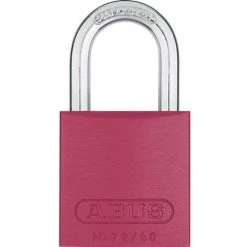 Cadenas ABUS ABVS46790 Rouge Avec Serrure à Clé - Rouge