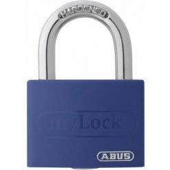 Cadenas ABUS ABVS50005 Bleu Avec Serrure à Clé - Bleu