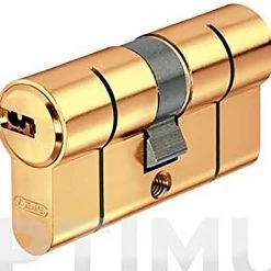 Cylindre De Sécurité à Double Embrayage 30X30Mm Laiton Laiton D66 Abus D66 Mm 30/30