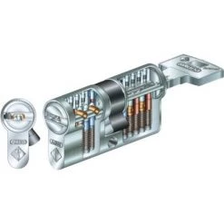 ABUS Cylindre De Haute Sûreté Bravus 2000 4 Clés Réversibles 30 X 30 Mm - Laiton Nickelé 7 ABUS Cylindre De Haute Sûreté Bravus 2000 4 Clés Réversibles 30 X 30 Mm - Laiton Nickelé -ABUS store 57031504 3