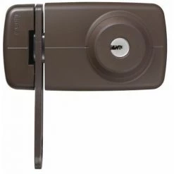 ABUS 533013 7035 B Verrou De Porte Avec Entrebâilleur Marron