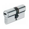Cylindre De Porte Abus XP20SN 28/34 Mm, à Double Entrée, Argent, Set De 5 Pièces
