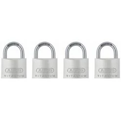 Cadenas À Combinaison Abus KTI12/30 Titalium 4pcs
