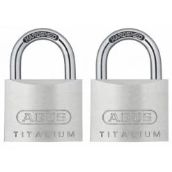 Cadenas À Combinaison Abus KTI12/30 Titalium 2pcs