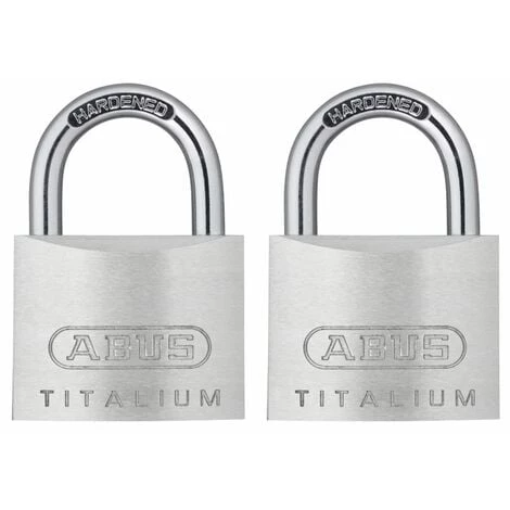 Cadenas À Combinaison Abus KTI12/30 Titalium 2pcs 3 Cadenas À Combinaison Abus KTI12/30 Titalium 2pcs