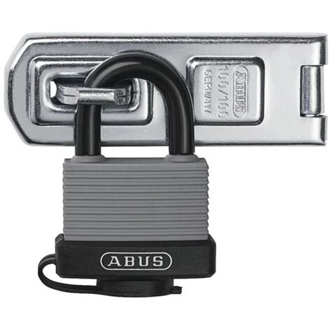 Cadenas Abus + Porte-cadenas Boîtier De Serrure TKSA5/45 3 Cadenas Abus + Porte-cadenas Boîtier De Serrure TKSA5/45