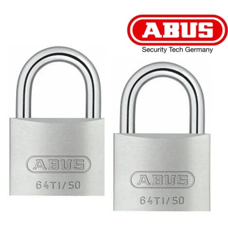 Cadenas Abus 64 Titalium 40Twins Spécial Extérieur - Alu 5 Cadenas Abus 64 Titalium 40Twins Spécial Extérieur - Alu – Image 3