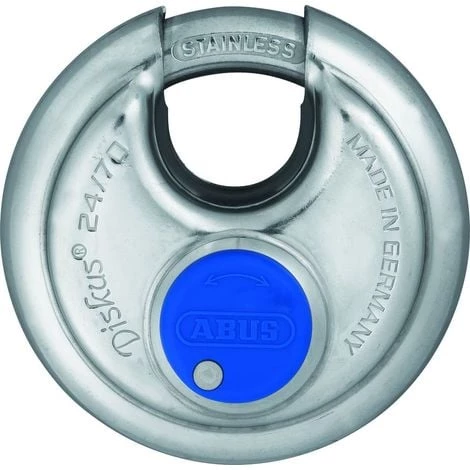 Cadenas Abus 24LB DISKUS 60mm Spécial Extérieur - Alu 3 Cadenas Abus 24LB DISKUS 60mm Spécial Extérieur - Alu