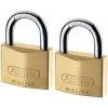 Cadenas Abus 65/40mm Twins Classik Laiton - Alu 2 Cadenas Abus 65/40mm Twins Classik Laiton - Alu -ABUS store 691608 1