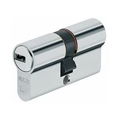 Cylindre De Porte Abus XP20SN 30/50 Mm, à Double Entrée, Argent, Set De 5 Pièces