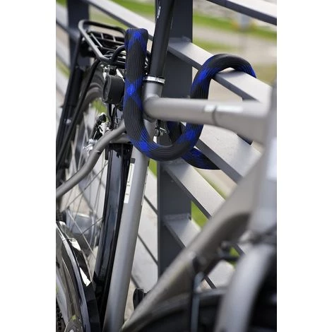 Cable Antivol Velo IVERA Steel O Flex 7200/110 + Support Abus - Noir 4 Cable Antivol Velo IVERA Steel O Flex 7200/110 + Support Abus - Noir – Image 2