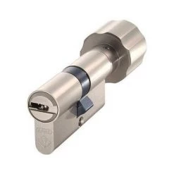 Cylindre Serrure Abus Bravus 1000 30Boutonx30 - Alu