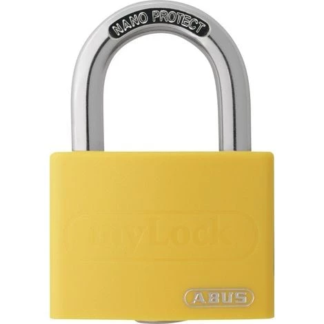 Cadenas ABUS T65AL/40 MyLock Jaune - Jaune 7 Cadenas ABUS T65AL/40 MyLock Jaune - Jaune – Image 5