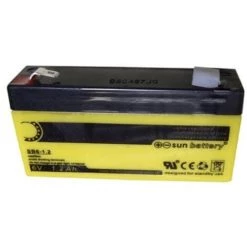 ACCUS AU GEL DE PLOMB 6V 1.2AH POUR ALARME ABUS - 5328028