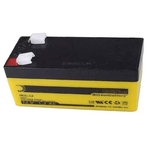 ACCUS AU GEL DE PLOMB 12V 1.2AH POUR ALARME ABUS - 8408338 3 ACCUS AU GEL DE PLOMB 12V 1.2AH POUR ALARME ABUS - 8408338